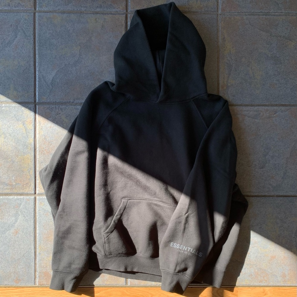 Fear of God Essentials Black Hoodie